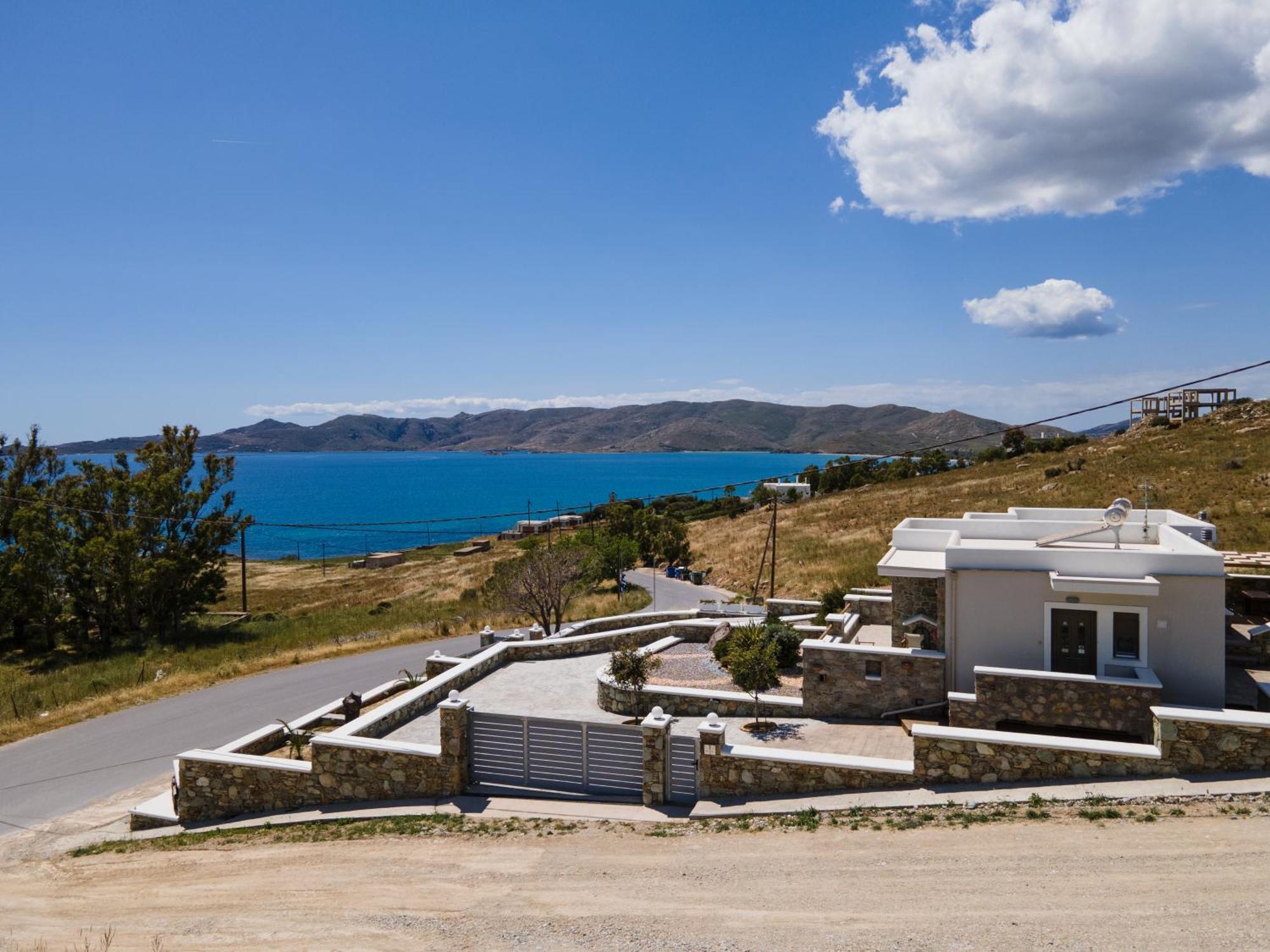 Filokalia 4 Veins - Vacation House With Sea View Karystos  Bagian luar foto